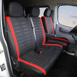 1+2 Red Seat Covers Car Seat Cover for Transporter For Renault Master 3 For jumpy from 2008 to 2016 For 2004 Renault Master 2