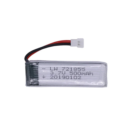 5PCS 3.7V 500mAh li-po Battery for H37 V966 V977 T37 X20 U815A U818 RC Quacopter Spare Parts Accessories 721855 XH2.54