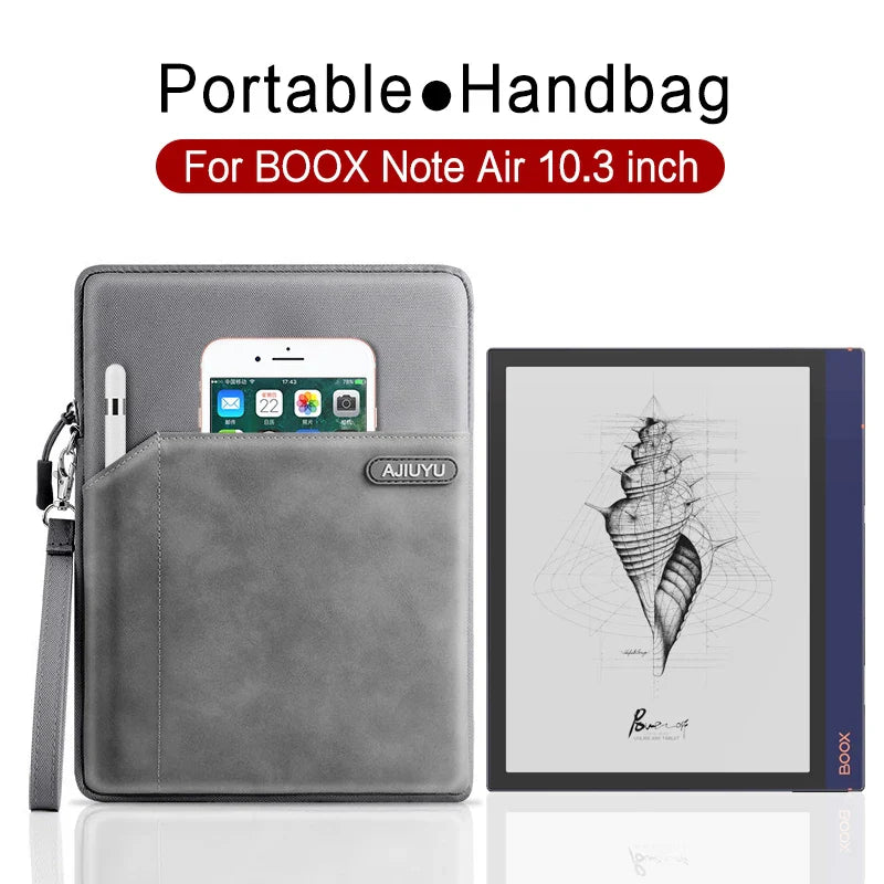 Tablet Universal Soft Liner Sleeve Pouch Bag For Onyx BOOX Note Air Pro 2 3 10.3 inch E-Book Case Cover For BOOX Note S 9.7" Bag