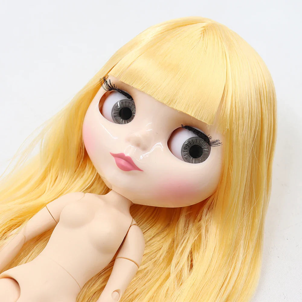 ICY DBS Blyth Doll 1/6 BJD Joint Body White Skin Special Offer On Sale Random Eyes Color 30cm TOY Girls Gift Anime