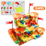 77-308PCS Marble Race Run Big Block Compatible City Building Blocks Funnel Slide Blocks DIY Big Bricks Toys For Children Gift