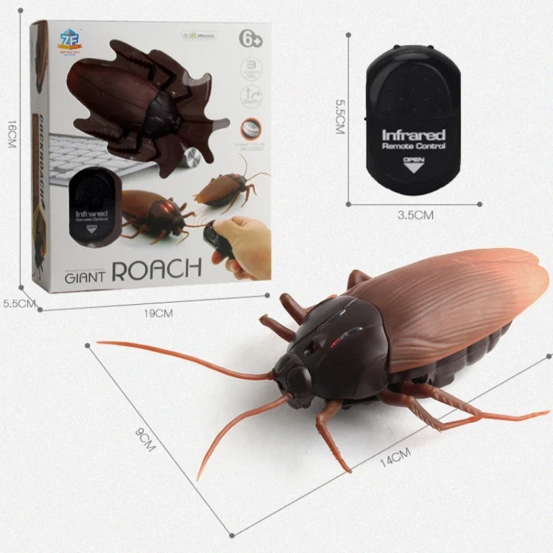 Infrared RC Remote Control Animal insect Toy Smart Cockroach Spider Ant Insect Scary Trick Halloween Toy Christmas kids Gift