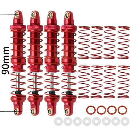 Metal 70mm 80mm 90mm 100mm 110mm 120mm Shock Absorber Oil Damper for 1/10 RC Crawler Car Axial SCX10  AXI03007 RBX10 D90 TRX4