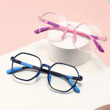 2022 News Kids Glasses Frame Blue Light Blocking Children’s Computer Eyeglasses TR90 Soft Flexible Myopia Optical Eyewear