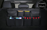 Car Rear Seat Back Storage Bag Multi Hanging Nets Pocket Trunk Organizer Auto Stowing Tidying Interior Accessories Supplies