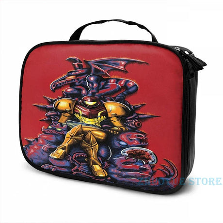 Graphic print Metroid - The Huntress' Throne -Gaming USB Charge Backpack men School bags Women bag Travel laptop bag