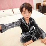 Autumn Winter Children Velour Pajamas Set Teen Warm Velvet Sleepwear Girls Loungewear Kids long sleeved Pijamas Homewear suit re