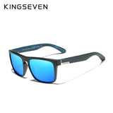 KINGSEVEN TR90 Frame Mirror Lens Sunglasses Polarized Men‘s Glasses Outdoor Sports Male Eyewear Original Accessories N751