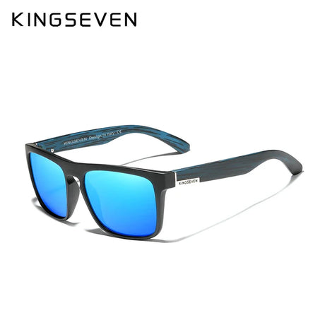 KINGSEVEN TR90 Frame Mirror Lens Sunglasses Polarized Men‘s Glasses Outdoor Sports Male Eyewear Original Accessories N751