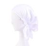 Muslim Women satin Turban Nightcap Hat Headscarves Cancer Chemo Headwear Bandanas Headwrap Caps Hijab