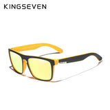 KINGSEVEN TR90 Frame Mirror Lens Sunglasses Polarized Men‘s Glasses Outdoor Sports Male Eyewear Original Accessories N751