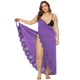 Sexy Cover Up Plus Size Bikini Women Swimsuit Cover-up Beach Bathing Suit Beach Wear Knitting Swimwear Mesh Beach Dress