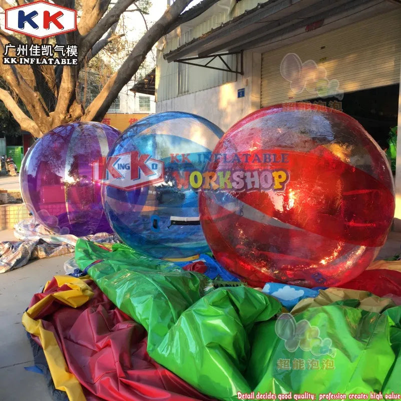 Colorful PVC Human Walk on Water Balloon Inflatable Walking Water Ball