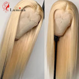 613 Honey Blonde Color 13x4 Lace Front Human Hair Wigs for Women 4x4 Lace Closure Brazilian Straight Frontal Wigs Human Hair 613