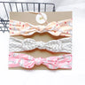 3pcs/lot Solid Nylon baby headband Bow Headbands For Cute Kids  Indian Turban Knot Rabbit Cotton Kids Hair Accessories