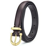 DINISITON Women’s Belt Genuine Leather Ladies Thin Belts For Women Luxury Brand High Quality Female Jeans Strap Fashion