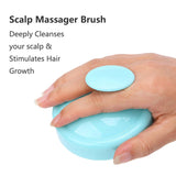 Head Massage Instrument Silicone Hair Scalp Massage Brush Comb Shampoo Hair Washing Comb Magic Handle Brush Spa Massage Brush