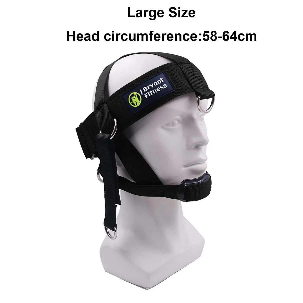 Head Neck Harness for Weight Lifting Training Diverse Workout Adjustable Strap Chin Pad Strength Powerlifting Workout Equipment