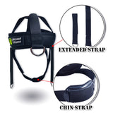 Head Neck Harness for Weight Lifting Training Diverse Workout Adjustable Strap Chin Pad Strength Powerlifting Workout Equipment