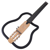 Headless Silence Classical Guitar 6 String 34 Inch Classic Silent Guitar Full Canada Maple Wood Body Can Foldable