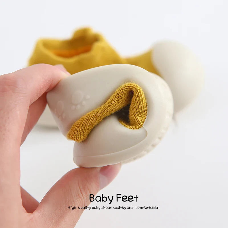 Baby sock Shoes Anti-slip Spring Cartoon animal Shoes Baby Girl baby boy Soft Rubber Sole shoes