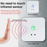 5pcs Touchless Exit Button Door Access Control Release Switch IR Contactless No Touch Infrared Exit Button