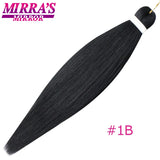 Braiding Hair Extensions Synthetic Hair for Braids Ombre Pre Stretched Jumbo Braids Hair Hot Water Setting Braid Mirra's Mirror