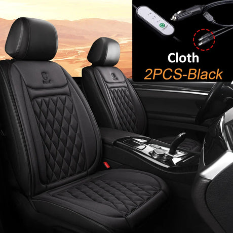 Karcle Heated Car Seat Cover Electric Heated Car Cushion Winter Car Seat Heating Pad Auto Seat Cover Car Accessories