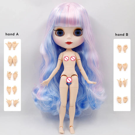 ICY DBS Blyth Doll 1/6 Joint Body DIY BJD toys Fashion Dolls girl gift Special Offer on sale with hand set A&B