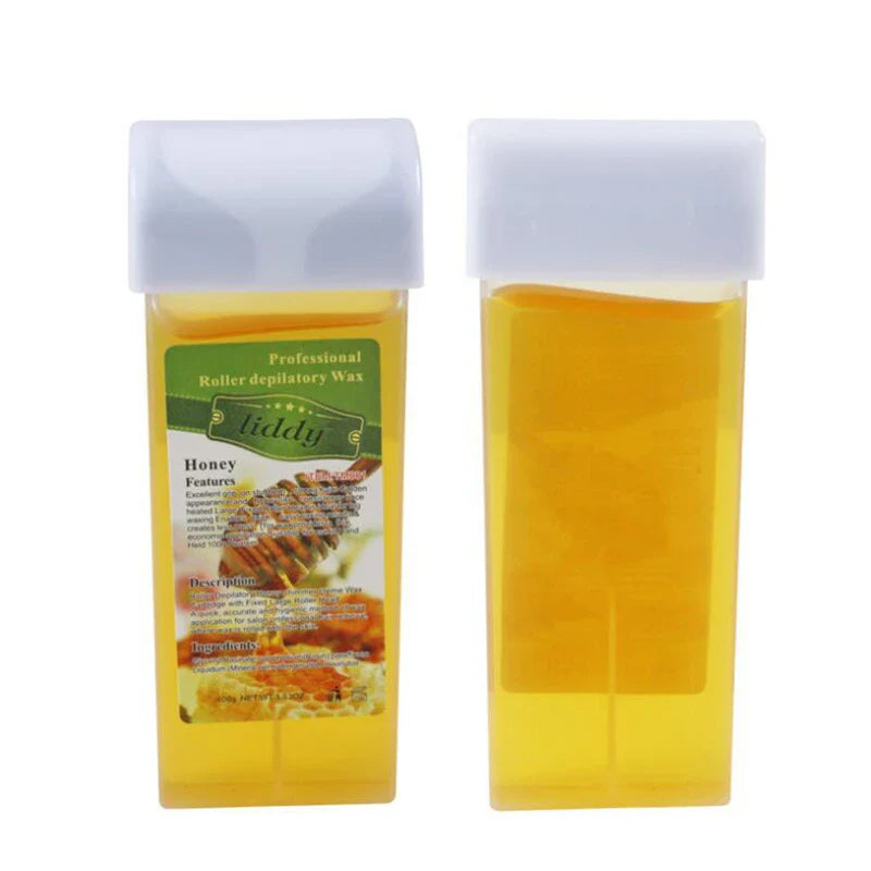 3pcs/lot Women/Men Summer Bikini Face Legs Armpit Hair Removal Depilatory Wax Cartridge Cream Heater Waxing Honey Depilatory Wax