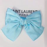 Fashion Ribbon Hairgrips Big Large Bow Hairpin For Women Girls Satin Trendy Ladies Hair Clip New Cute Barrette Hair Accessories