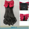 AS  Synthetic Retro Ponytail with Comb Europen Princess Curly Puff Ponytail Clip in Hair Tail Natural False Hair Extension