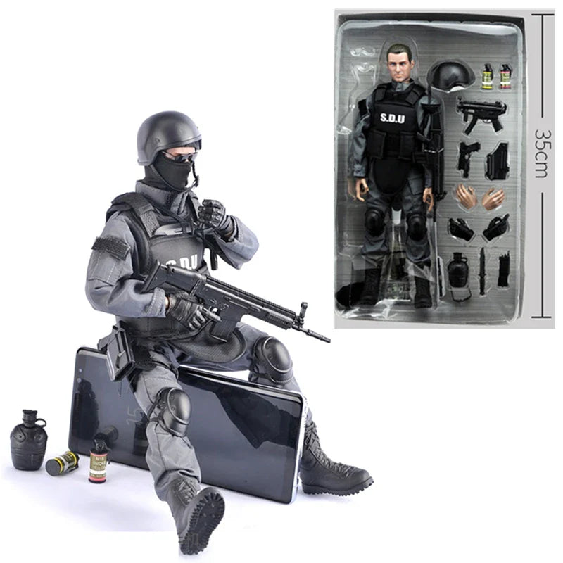 1/6 Special Forces Soldiers BJD Military Army Man Action Toy Figure Set