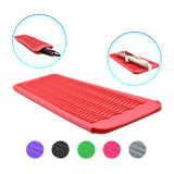 Silicone Heat Resistant Insulation Mat Pouch for Curling Iron Hair Straightener Non-slip Flat Iron Hair Styling Tool