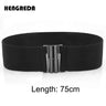 Wide Elastic Waist Belt Black Women Stretch Waistband 2019 Dress Wide Belt 5 Size Corset Waist by Fashion Metal Buckle for Skrit