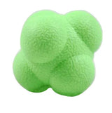 Hexagon Reaction Ball Silicone Agility Coordination Reflex Exercise Sports Fitness Training Ball