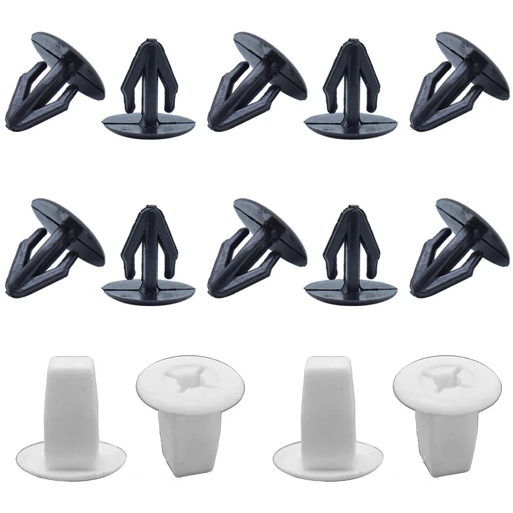 50pcs Car Engine Under Body Cover Clips For Toyota Lexus Bumper Fender Trim Mudguard Splash Shield Screws Rivet Auto Fitting Kit