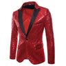 Men Blazer Banquet Wedding Blazer Party Blazer Bar Night Club Suit Men Coats Bright Suit Paisley Suit Fashion Men Suit