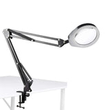 USB 10X or 10X20X Magnifier With LED Lamp Magnifying Glass 48 LED Table Lamp With Magnifier Foldable Reading Repairing Lamp