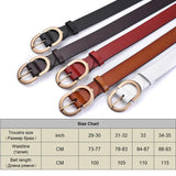 VATLTY Official Authentic Woman Leather Belt Golden Alloy Buckle Natural Cowhide Ladies Jeans Belt Trousers Belt Female ZK105