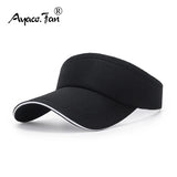 Summer Breathable Air Sun Hats Men Women Adjustable Visor UV Protection Top Empty Patchwork Sports Golf Running Sunscreen Cap