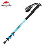 Naturehike 3 Node Adjustable Trekking Pole Ultralight Aluminum Alloy Telescopic Walking Hiking Climbing Sticks For Adult Child