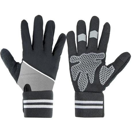 Gym Gloves Full Finger Weight Lifting Gloves With Wrist Support For Heavyweight Exercise Fitness Training Bodybuilding