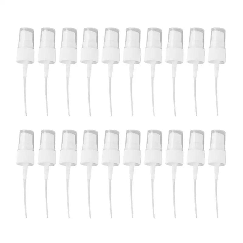 20pcs Spray Bottle Tops Fine Mist Spray Bottle Heads Perfume Sprayer Replacement Refillable Bottles Accessories For Travel