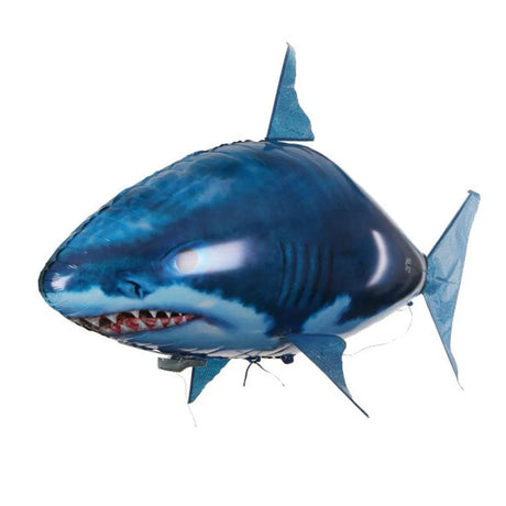 Remote Control Shark Toys Air Swimming RC Animal Infrared Fly Balloons Clown Fish Toy For Children Christmas Gifts Decoration