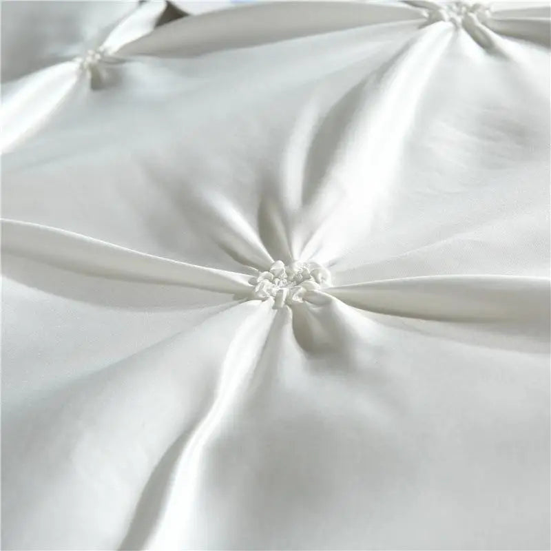 Silk Washed Bedding set Luxury Duvet Cover Double Bed Coverlet   Queen Size Bed Sheets set Comforters Solid Color Linens XY37#
