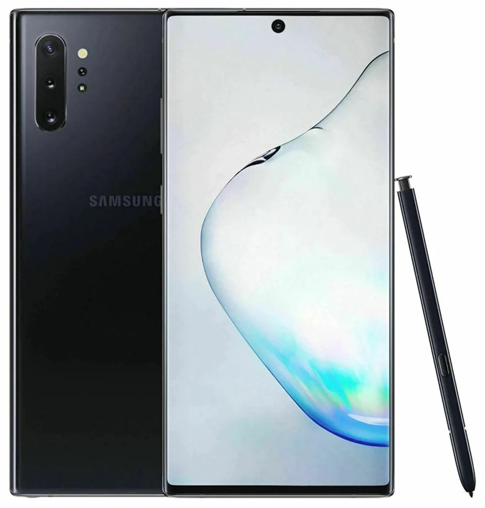 Samsung Galaxy Note10+ Note10 Plus 5G N976U 256/512GB ROM 12GB RAM Octa Core 6.8" Snapdragon 855 Original Android Cell Phone