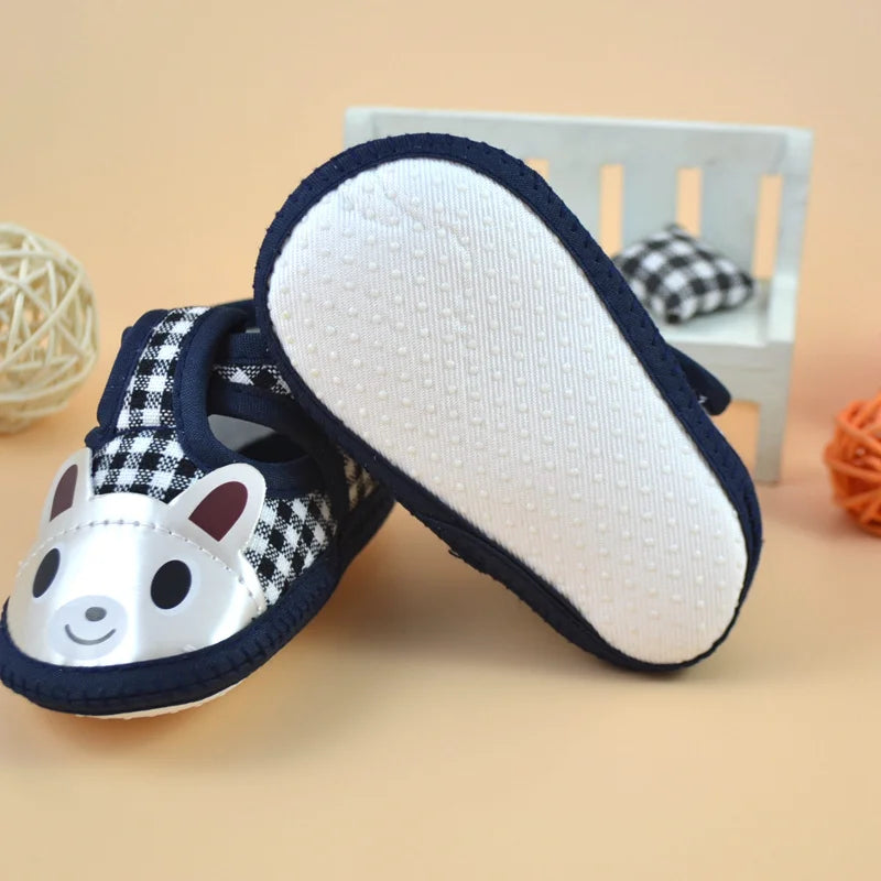 Cartoon Baby Booties Girl Boy Soft Sole Anti-slip Shoes Toddler Shoes Scarpe Bambino Baby Schoenen Newborn Shoes First Walkers