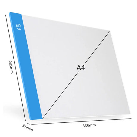 New A3/A4/A5 Three Level Dimmable Led Light Pad Drawing Board Pad Tracing Light Box Eye Protection Easier for Diamond Painting