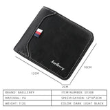 2021 Men Wallets Free Name Customized Card Holder High Quality Male Purse PU Leather Coin Holder Men Wallets Carteria